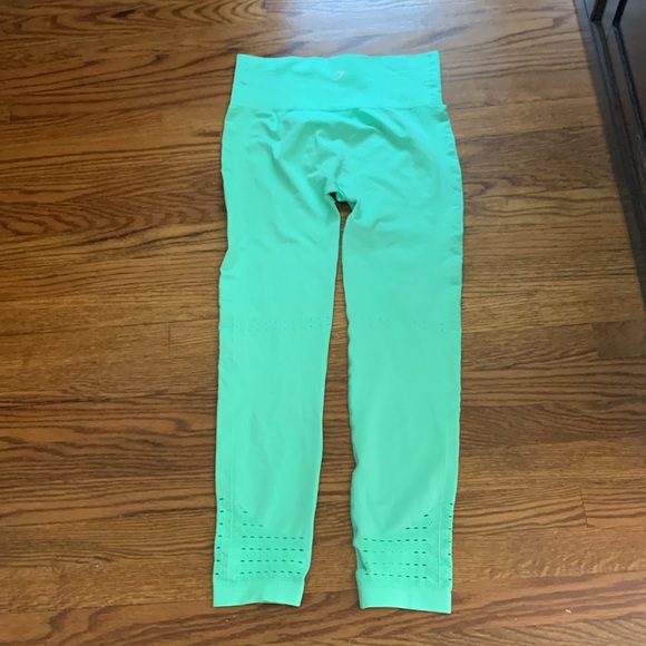 Gymshark mint  Seamless Legging with Cut Outs Perforated in size L - Picture 8 of 11